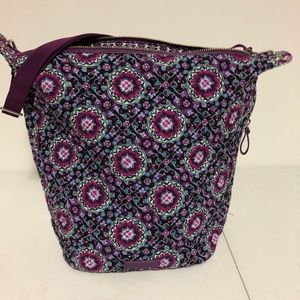 Vera Bradley Carson Hobo Lilac Medallion